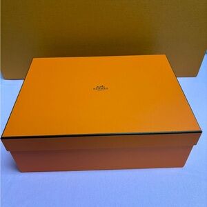Hermes empty bag box orange
